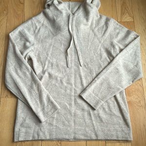 Naadam cashmere long sleeve hoodie